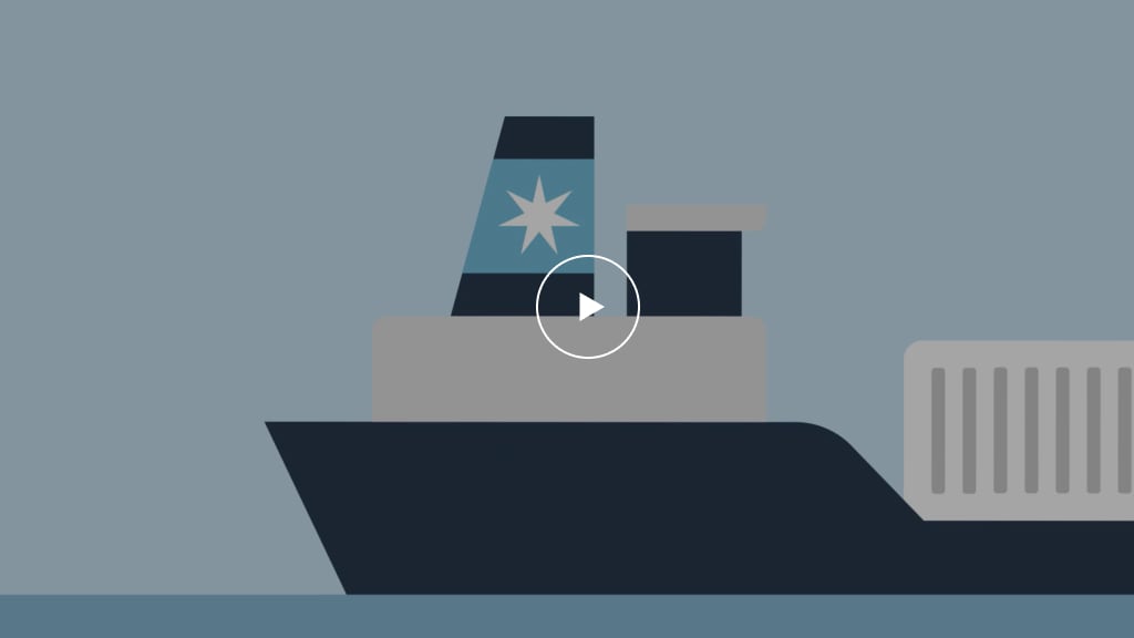 Maersk vessel illustration