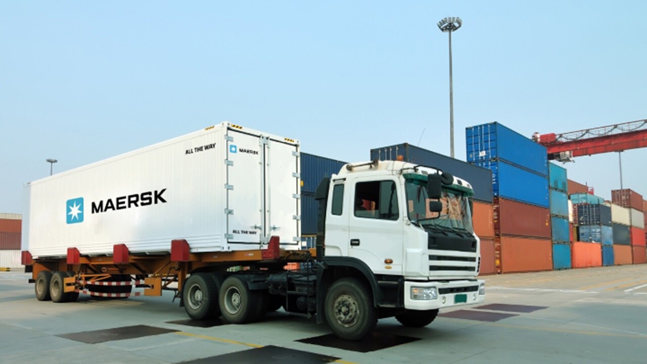 Maersk truck