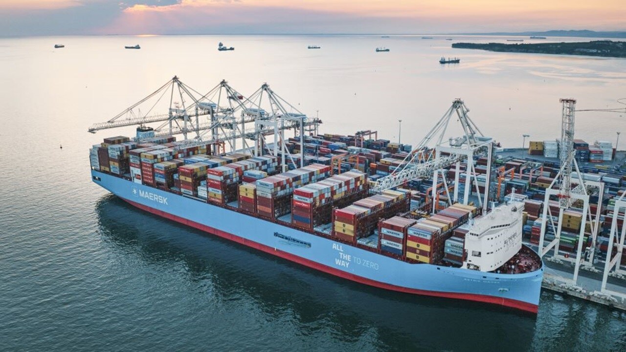 Astrid Maersk in Koper, Slovenia