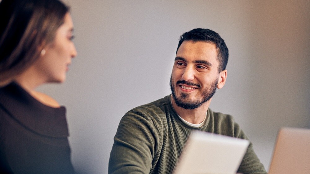 Employees Maersk technology collaboration meeting