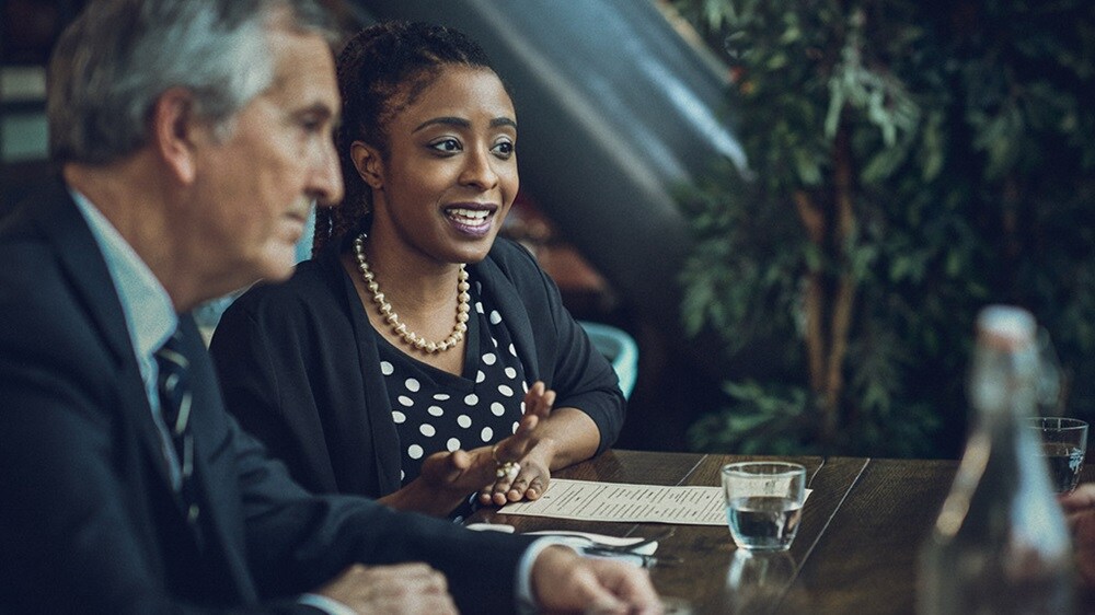 Business meeting and brainstorming