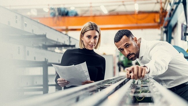 Factory inspection by employees