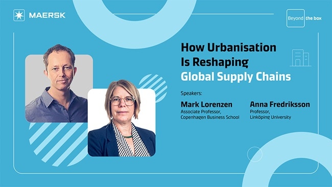 Anna Fredriksson and Mark Lorenzen