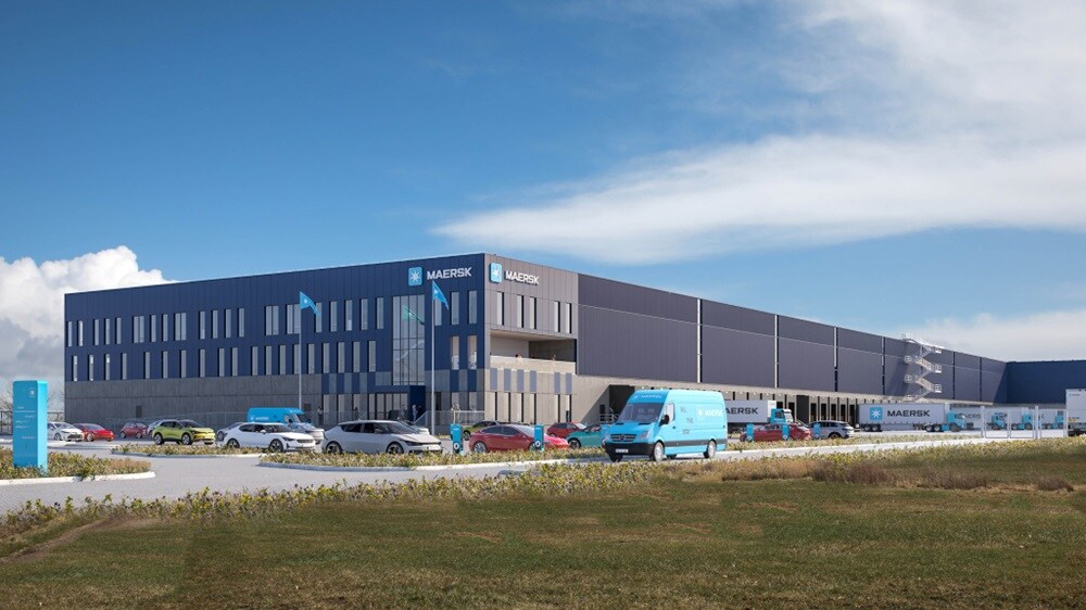 Maersk facility Rotterdam 