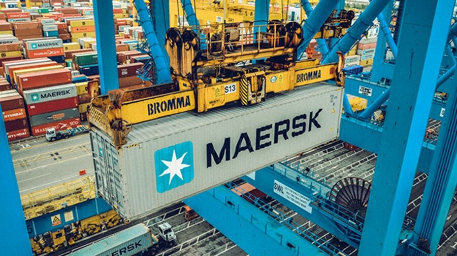 Maersk container