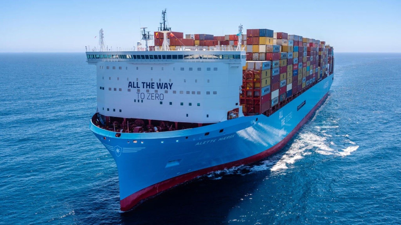 Maersk's new container ship