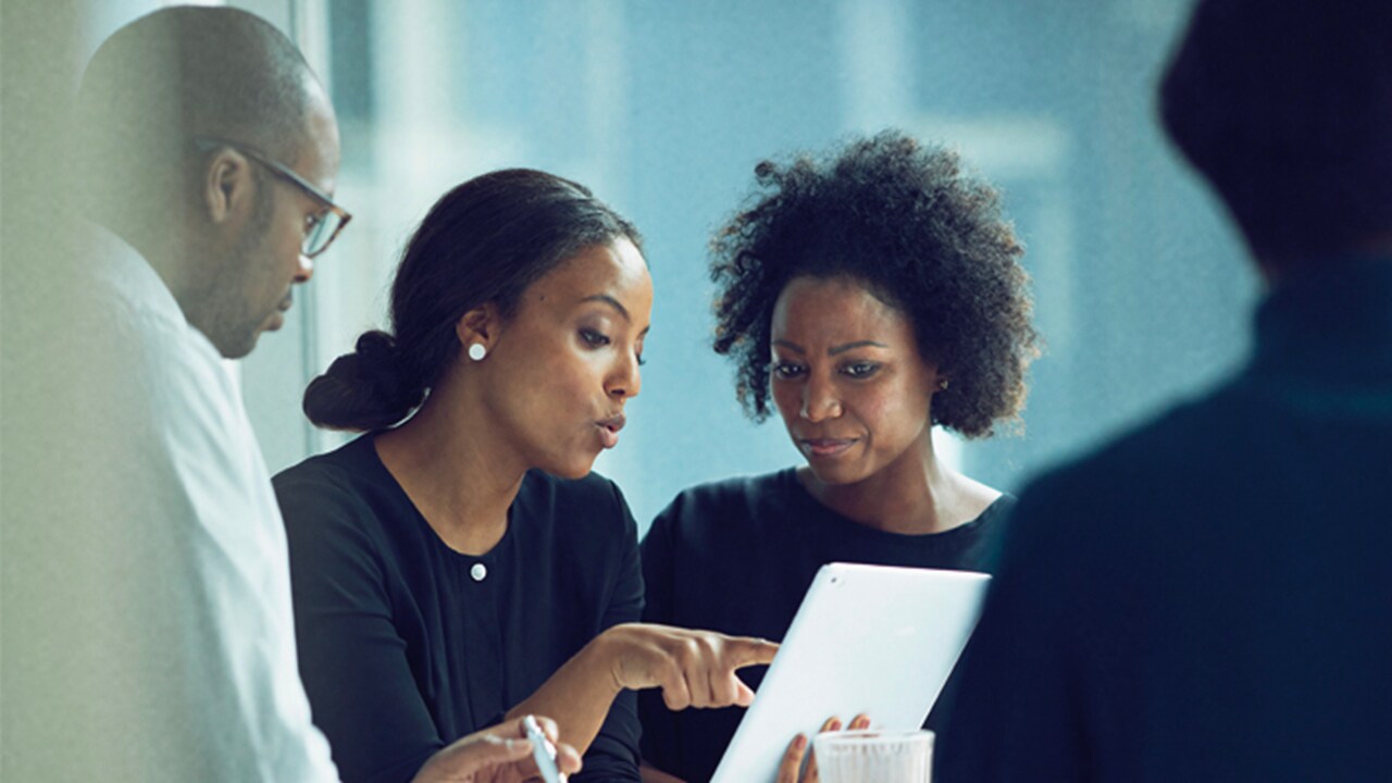 Man writing important notes